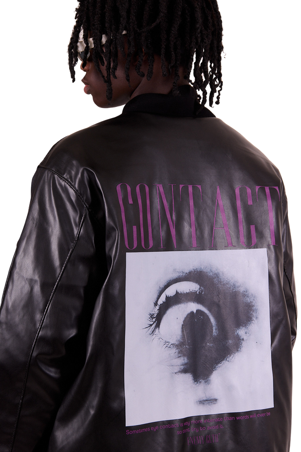 Leather Bomber Contact