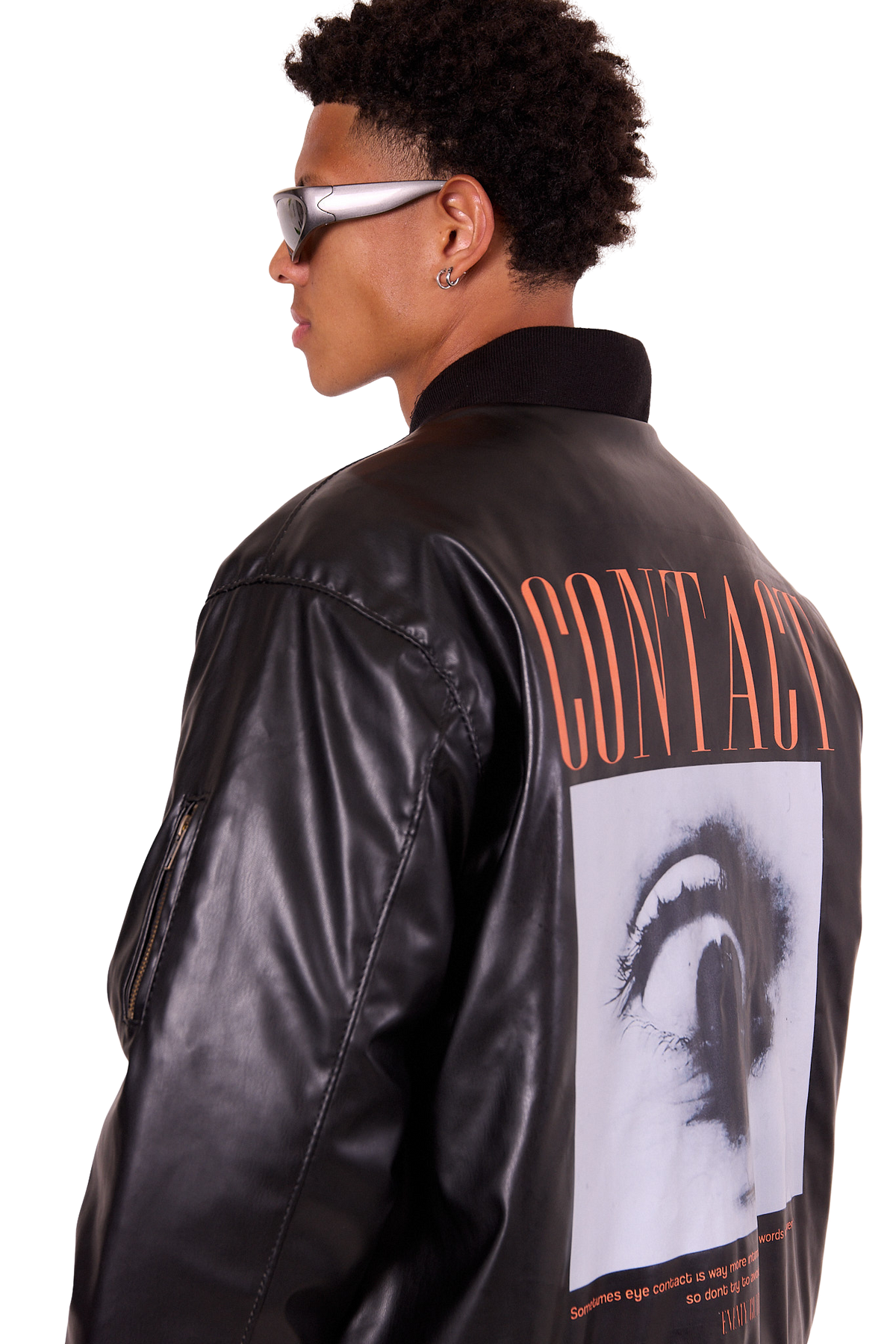 Leather Bomber Contact
