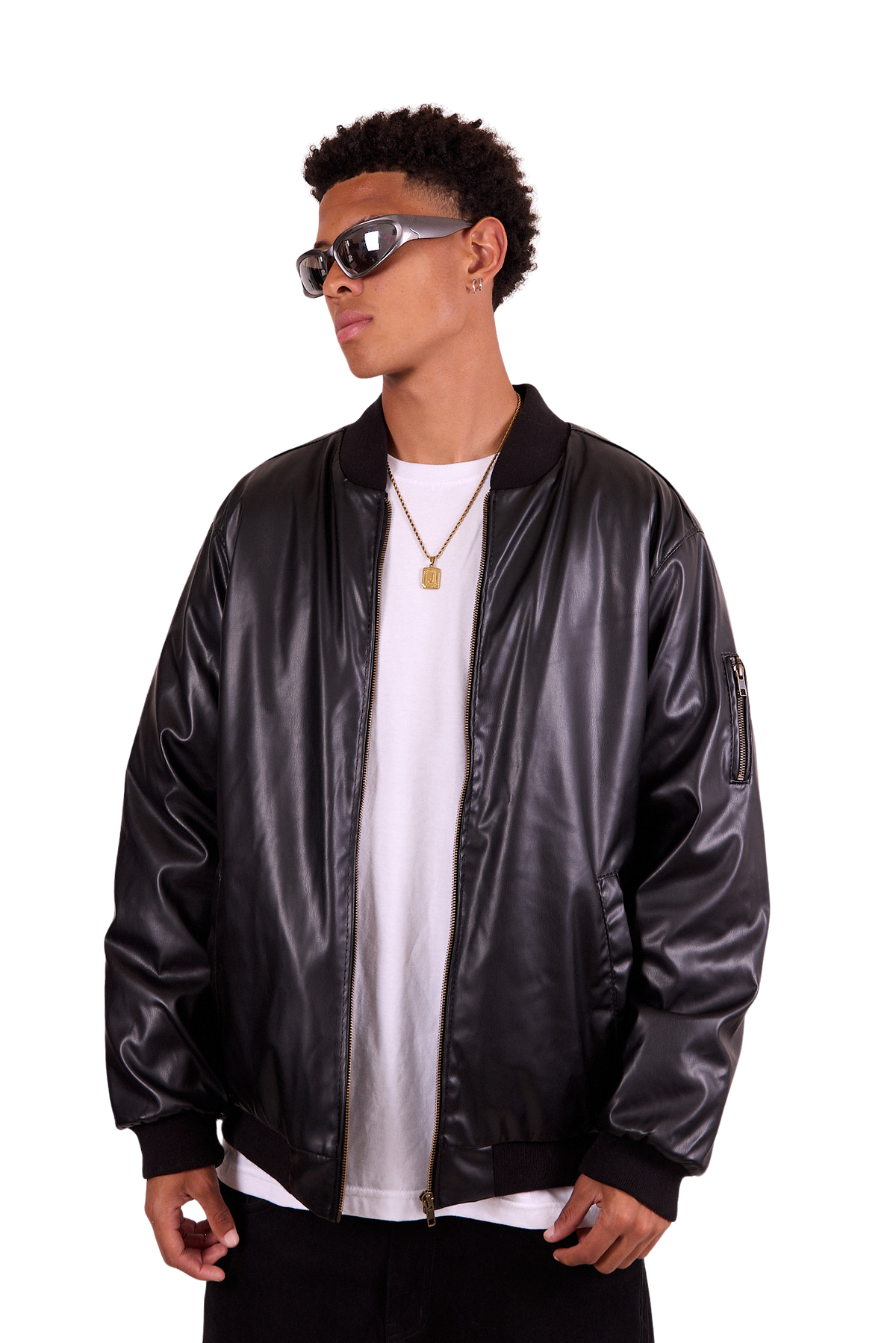 Leather Bomber Contact