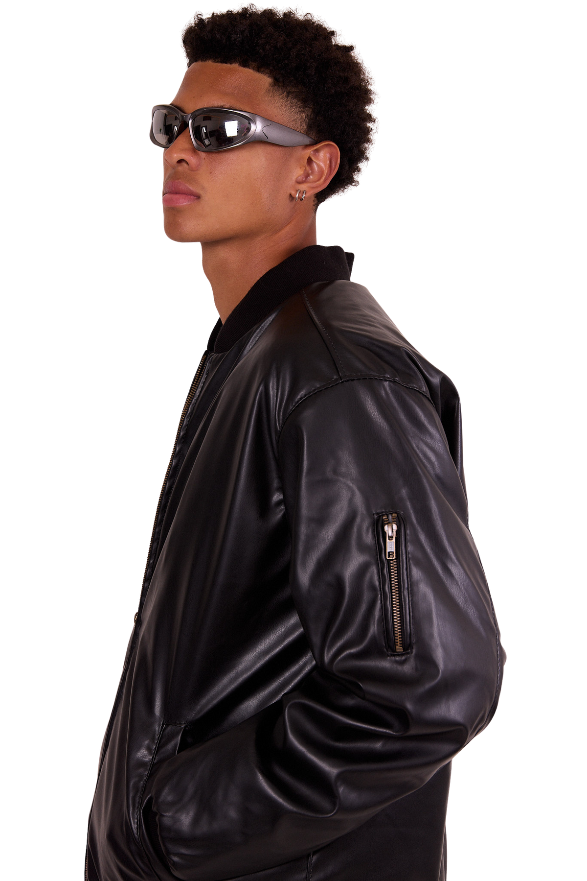 Leather Bomber Contact