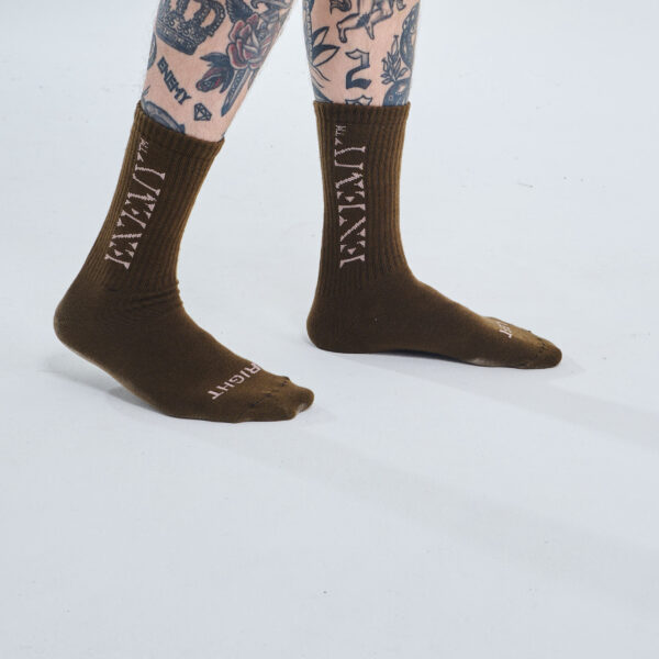 Enemy TM | Socks | Brown