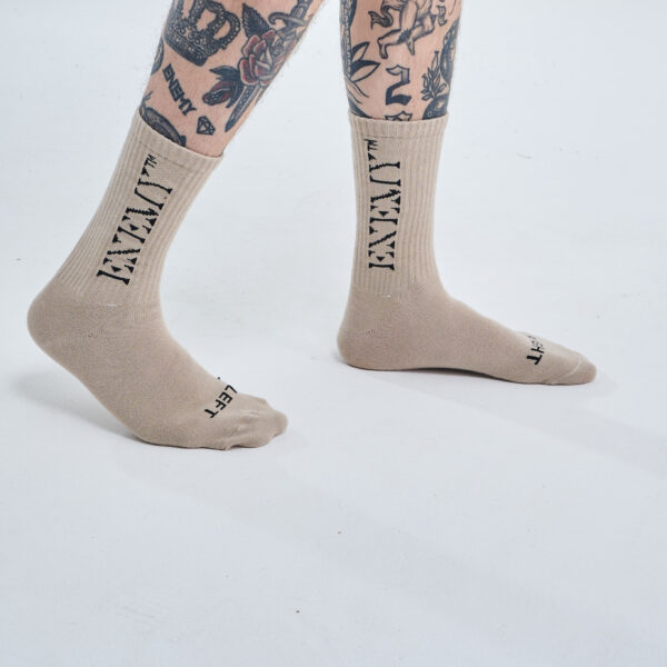 Enemy TM | Socks | Beige