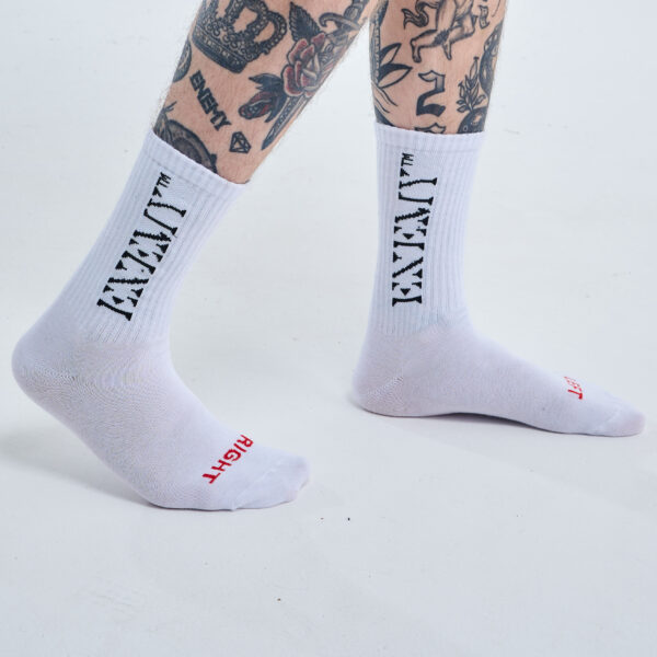 Enemy TM | Socks | White