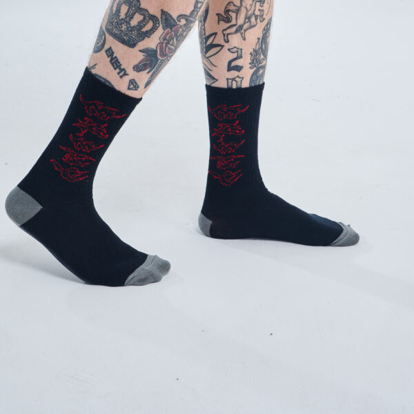 Enemy Trash | Socks | Black