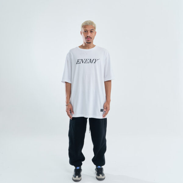 Enemy TM | Classic Tee | White