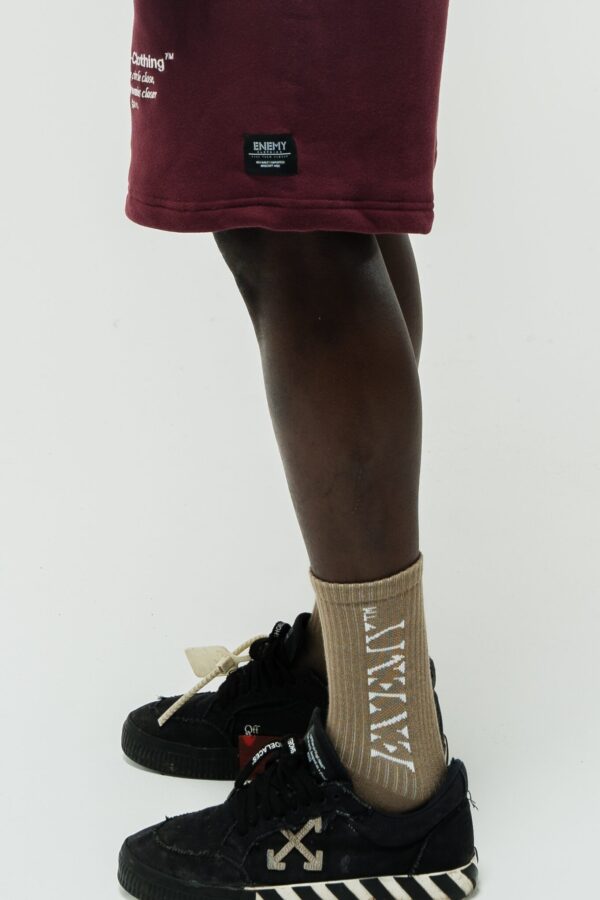 Enemy TM | Socks | Beige