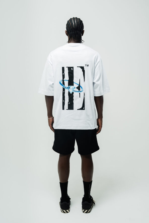 Shining Diamond | Oversize Tee | White