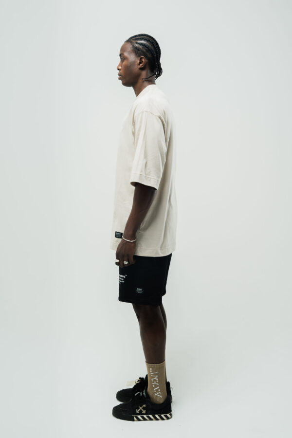 Doble Script | Oversize Tee | Beige
