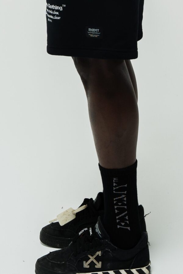 Enemy TM | Socks | Black Grey
