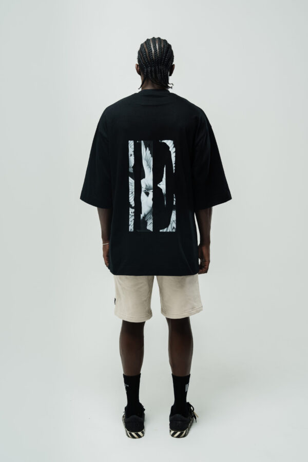 Dove Logo | Oversize Tee | Black
