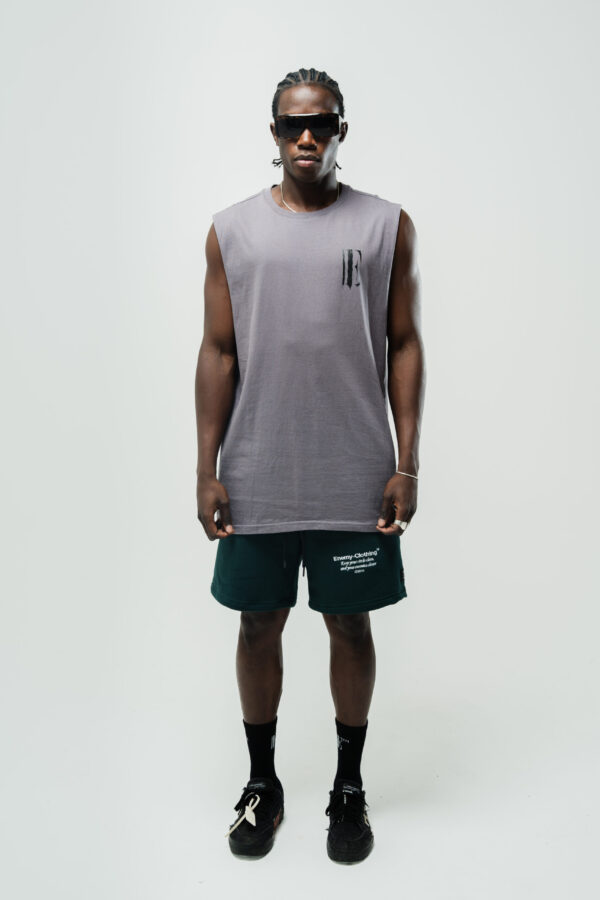 E Melted | T-Shirt | Grey