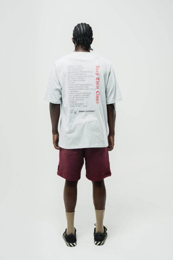Keep Them Closer | Oversize Tee | White