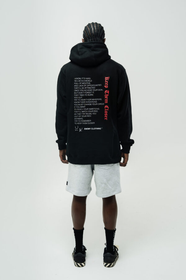 Keep Them Closer | Hoodie | Black