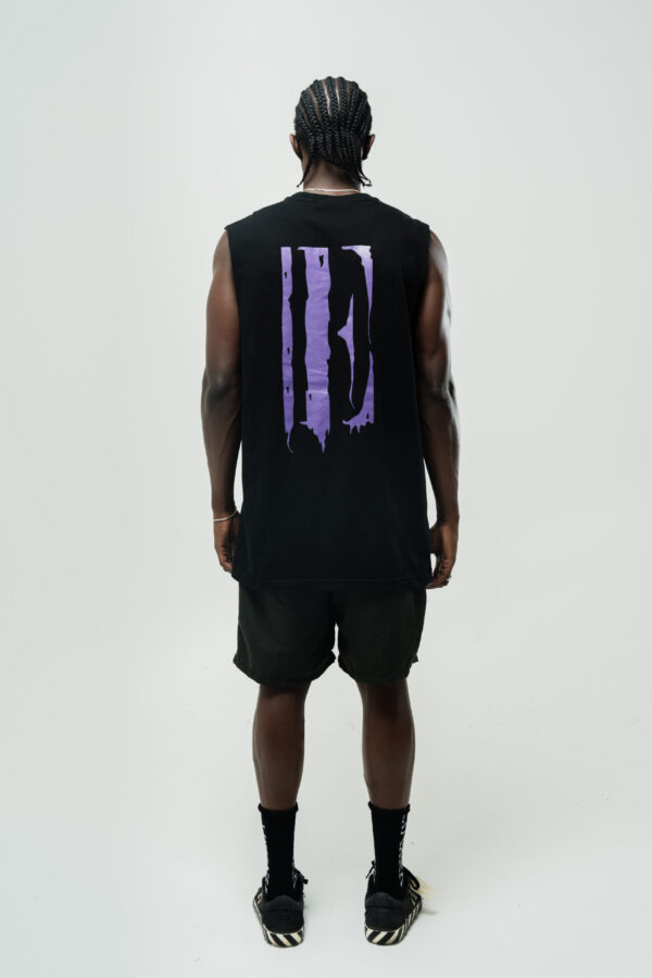 E Melted | T-Shirt | Black