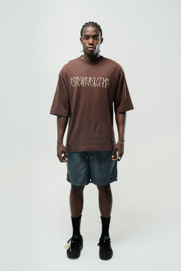 Sober | Oversize Tee | Brown