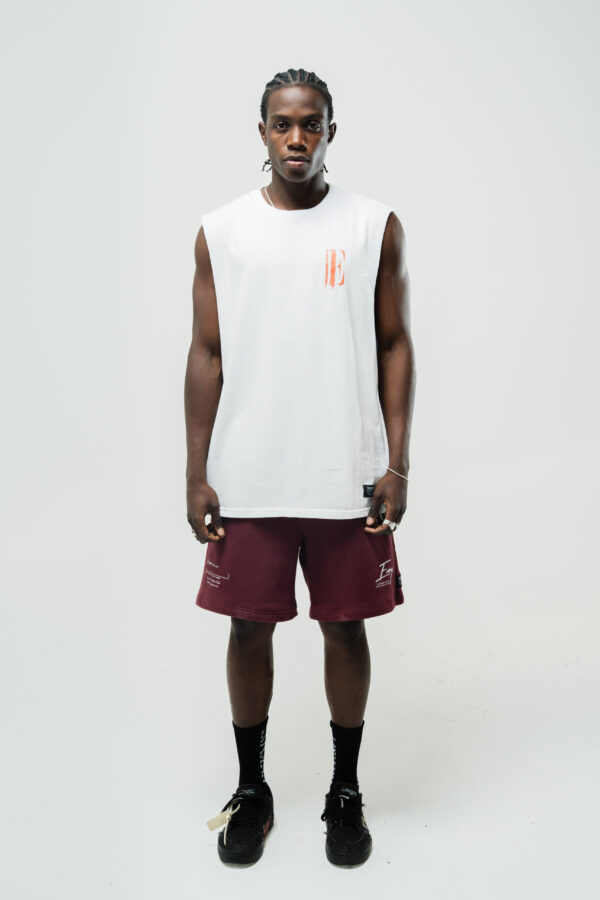 E Melted | T-Shirt | White