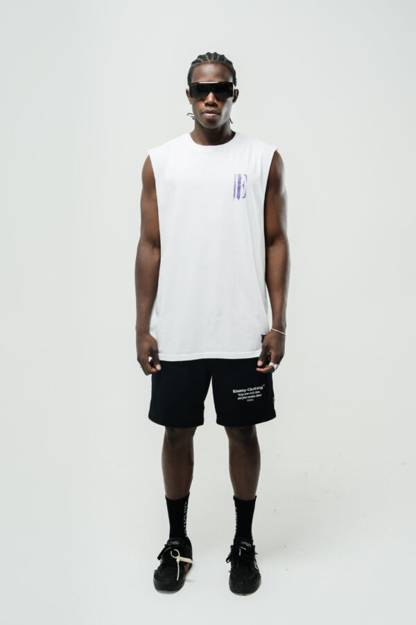 E Melted | T-Shirt | White